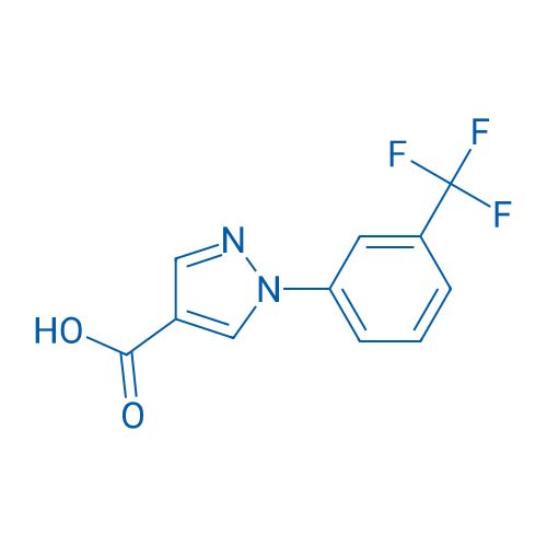 1-(3-(Trifluoromethyl)phenyl)-1H-pyrazole-4-carboxylic acid 100mg