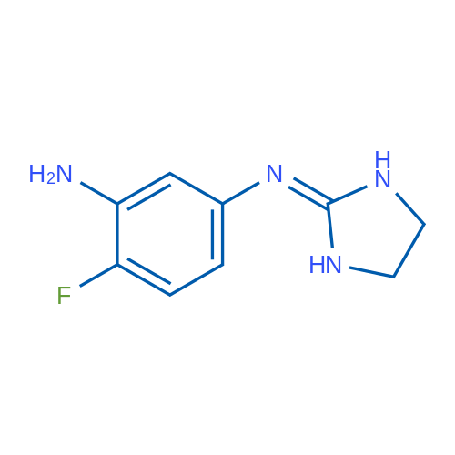 4-Fluoro-N1-(imidazolidin-2-ylidene)benzene-1,3-diamine 1g