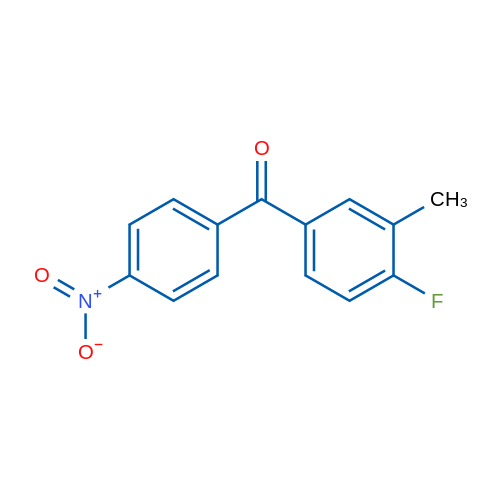 4-Fluoro-3-methyl-4'-nitrobenzophenone 1g