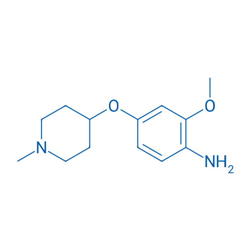 2-Methoxy-4-((1-methylpiperidin-4-yl)oxy)aniline 1g