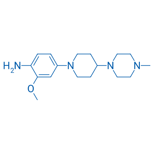 2-Methoxy-4-(4-(4-methylpiperazin-1-yl)piperidin-1-yl)aniline 5g