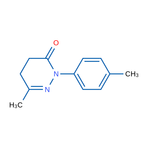 6-Methyl-2-(p-tolyl)-4,5-dihydropyridazin-3(2H)-one 1g