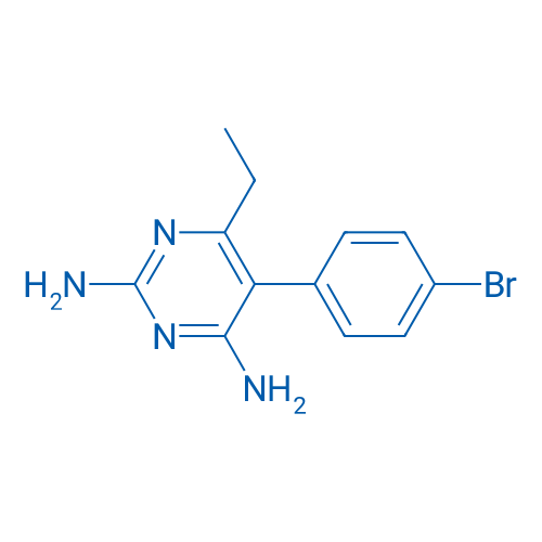 5-(4-Bromophenyl)-6-ethylpyrimidine-2,4-diamine 1g