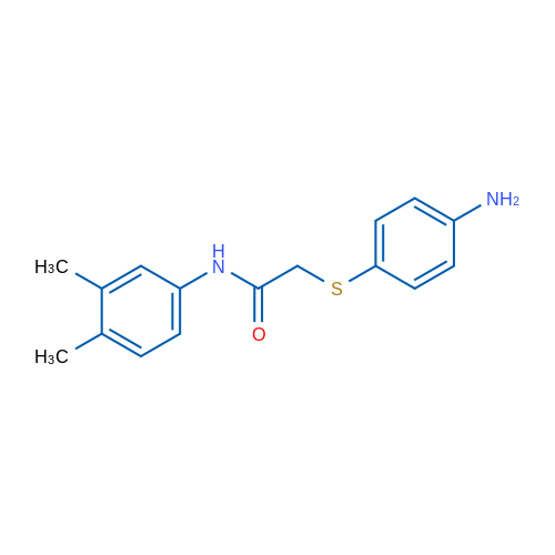 2-((4-Aminophenyl)thio)-N-(3,4-dimethylphenyl)acetamide 1g