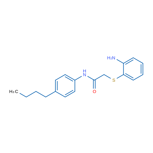 2-((2-Aminophenyl)thio)-N-(4-butylphenyl)acetamide 1g