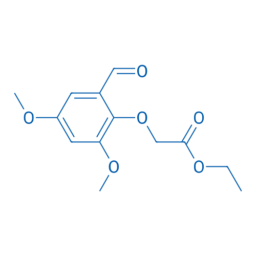 Ethyl 2-(2-formyl-4,6-dimethoxyphenoxy)acetate 1g