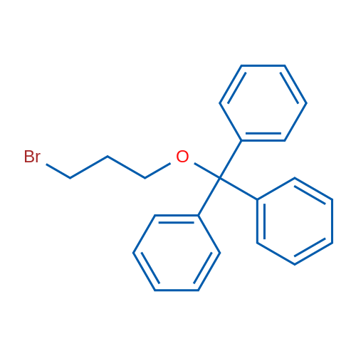 ((3-Bromopropoxy)methanetriyl)tribenzene 5g