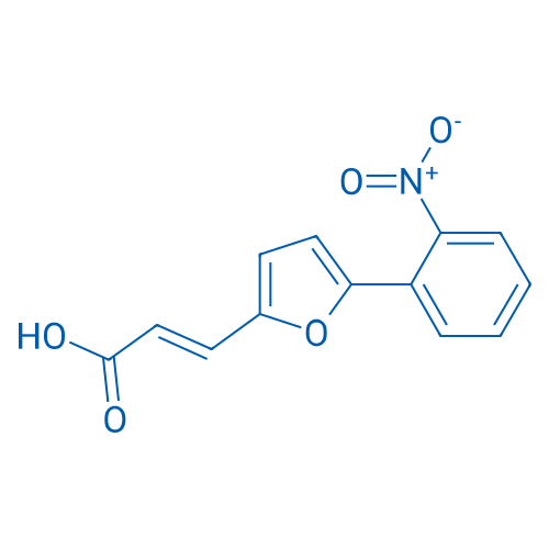 (E)-3-(5-(2-Nitrophenyl)furan-2-yl)acrylic acid 1g