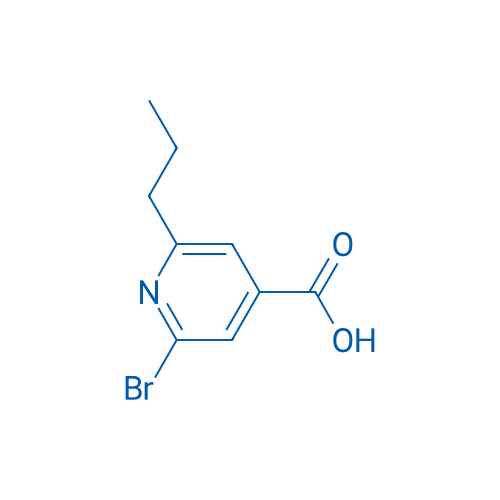 2-Bromo-6-propylpyridine-4-carboxylic acid 5g