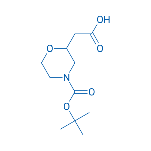 N-Boc-2-(2-morpholinyl)acetic Acid 1g