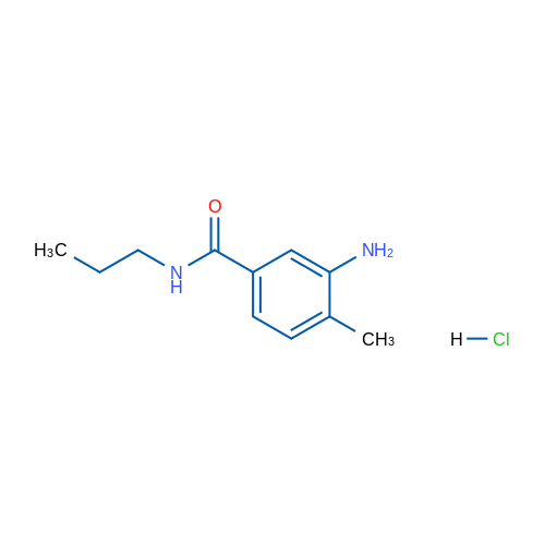 3-Amino-4-methyl-N-propylbenzamide hydrochloride 5g