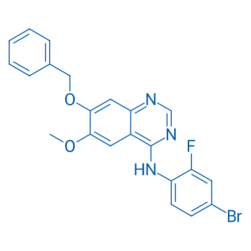 7-(Benzyloxy)-N-(4-bromo-2-fluorophenyl)-6-methoxyquinazolin-4-amine 100mg