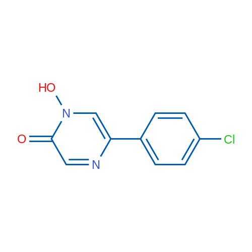 5-(4-Chlorophenyl)-1-hydroxy-1,2-dihydropyrazin-2-one 1g