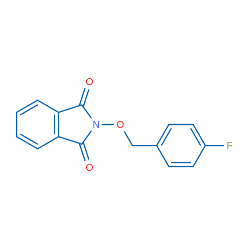 2-((4-Fluorobenzyl)oxy)isoindoline-1,3-dione 1g