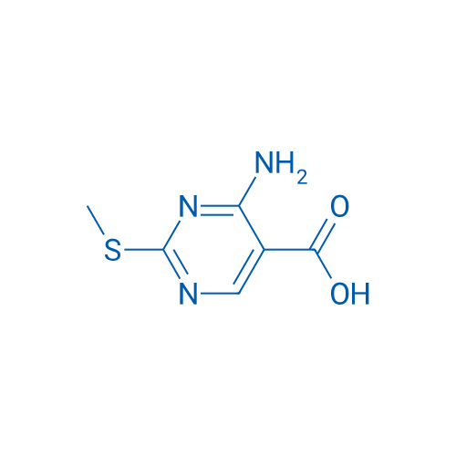 4-Amino-2-(methylthio)pyrimidine-5-carboxylic acid 250mg
