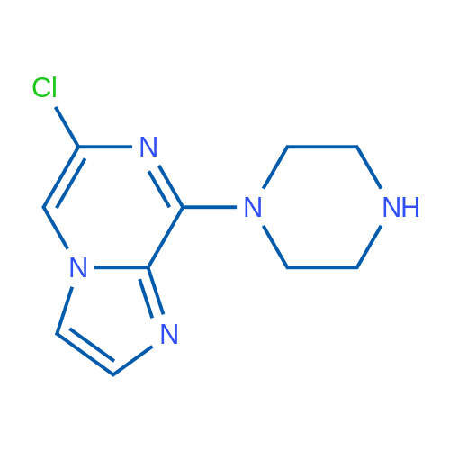6-Chloro-8-(piperazin-1-yl)imidazo[1,2-a]pyrazine 1g