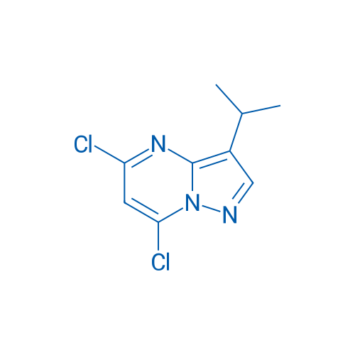 5,7-Dichloro-3-isopropylpyrazolo[1,5-a]pyrimidine 10g