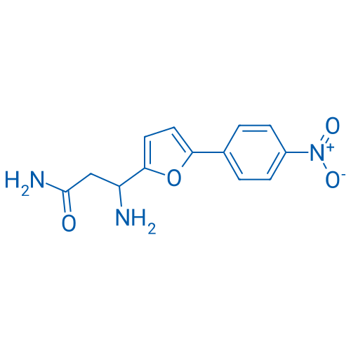 3-Amino-3-(5-(4-nitrophenyl)furan-2-yl)propanamide 1g