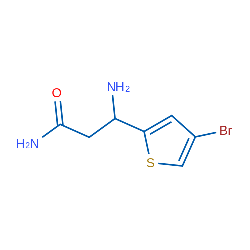 3-Amino-3-(4-bromothiophen-2-yl)propanamide 1g