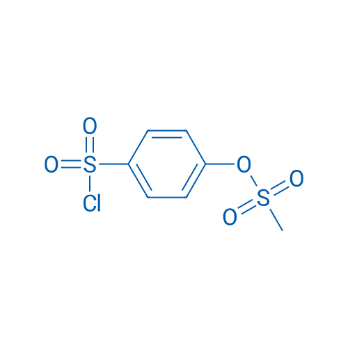 Methanesulfonic acid 4-chlorosulfonyl-phenyl ester 1g