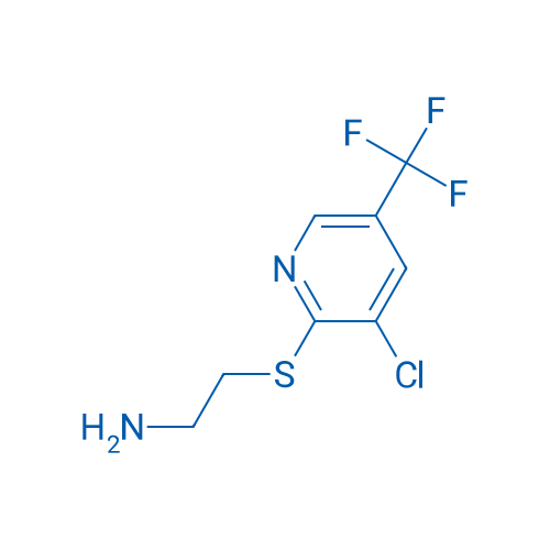 2-[(2-Aminoethyl)sulfanyl]-3-chloro-5-(trifluoromethyl)pyridine 250mg