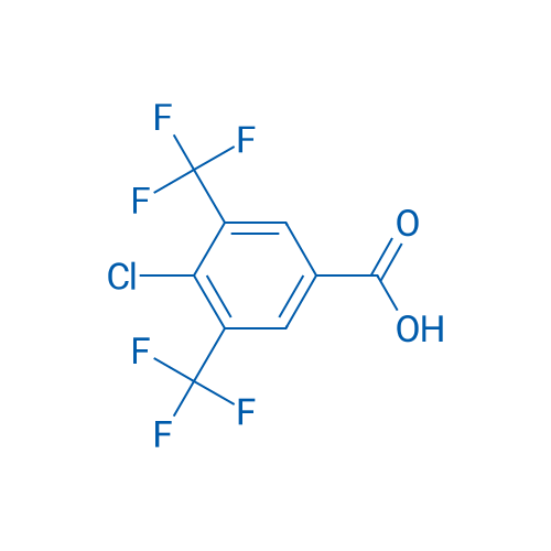 4-Chloro-3,5-bis(trifluoromethyl)benzoic acid 250mg