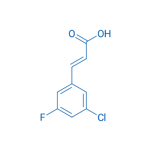3-(3-Chloro-5-fluorophenyl)acrylic acid 250mg