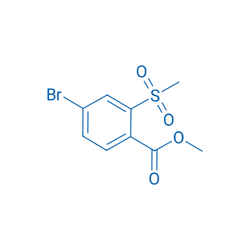 Methyl 4-bromo-2-(methylsulfonyl)benzoate 250mg