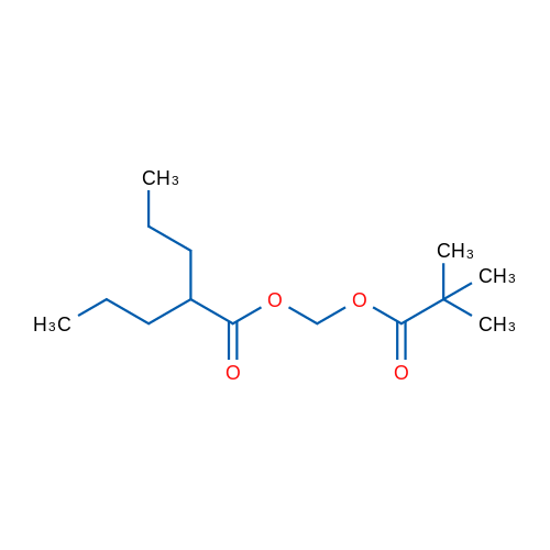 (Pivaloyloxy)methyl 2-propylpentanoate 1g