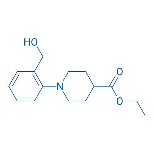 Ethyl 1-(2-hydroxymethylphenyl)piperidine-4-carboxylate 1g