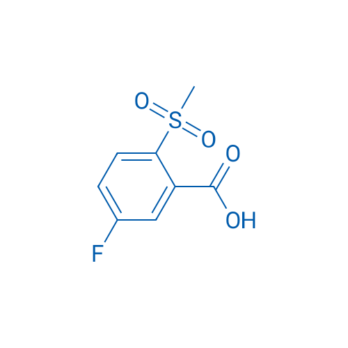 5-Fluoro-2-(methylsulfonyl)benzoic acid 1g