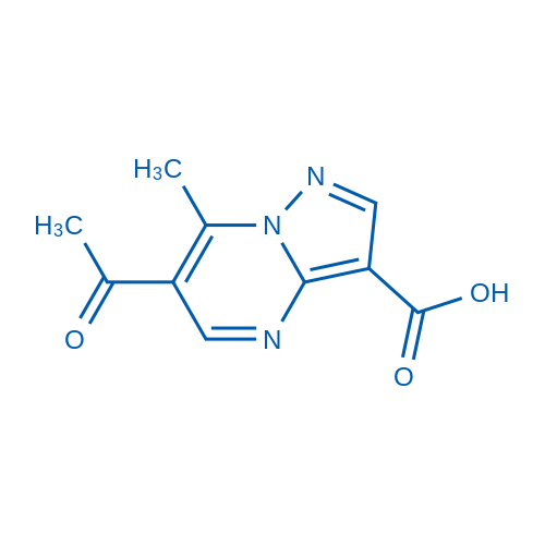 6-Acetyl-7-methylpyrazolo[1,5-a]pyrimidine-3-carboxylic acid 1g