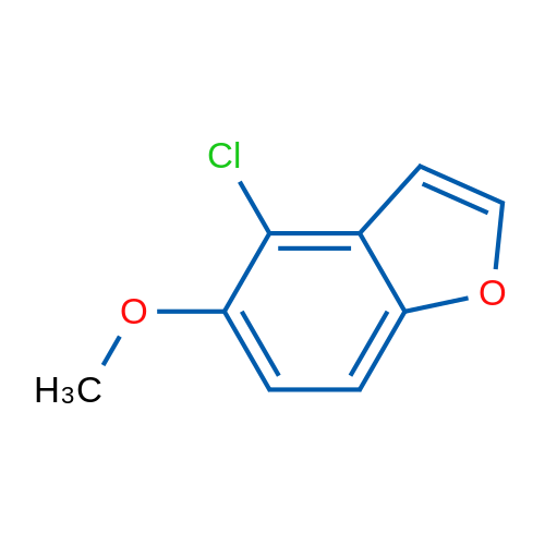 4-Chloro-5-methoxybenzofuran 1g