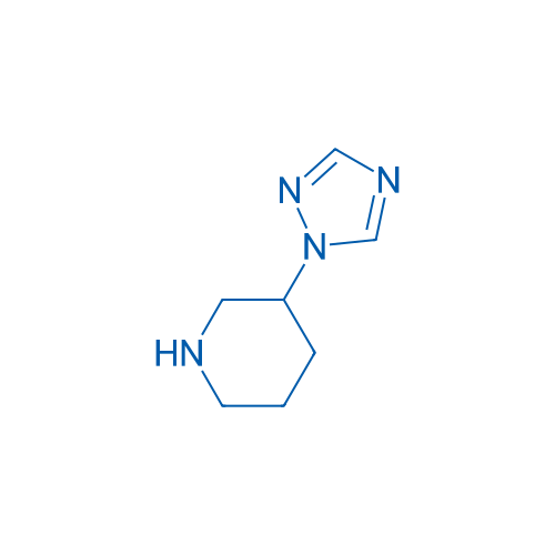 3-(1H-1,2,4-Triazol-1-yl)piperidine 250mg