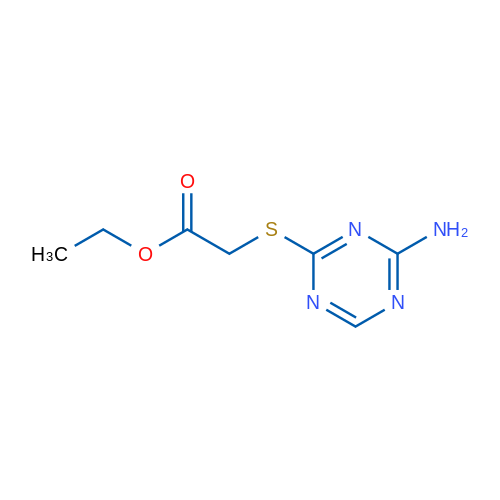 Ethyl 2-((4-amino-1,3,5-triazin-2-yl)thio)acetate 1g
