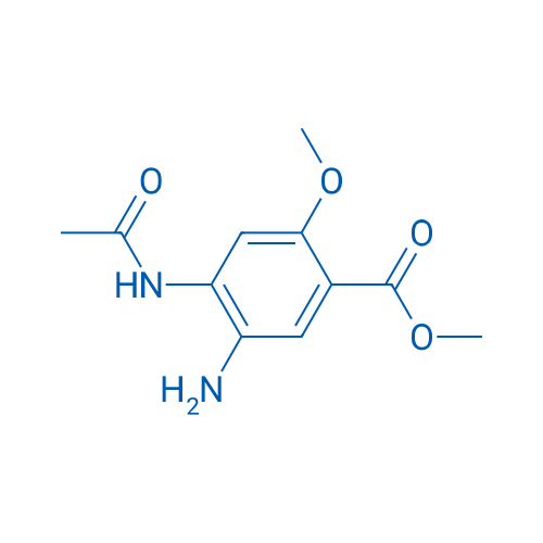 Methyl 4-acetamido-5-amino-2-methoxybenzoate 100mg