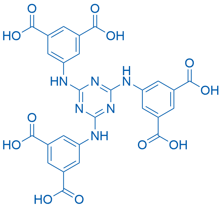 5,5',5''-((1,3,5-Triazine-2,4,6-triyl)tris(azanediyl))triisophthalic acid 100mg