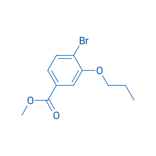 Benzoic acid, 4-bromo-3-propoxy-, methyl ester 1g