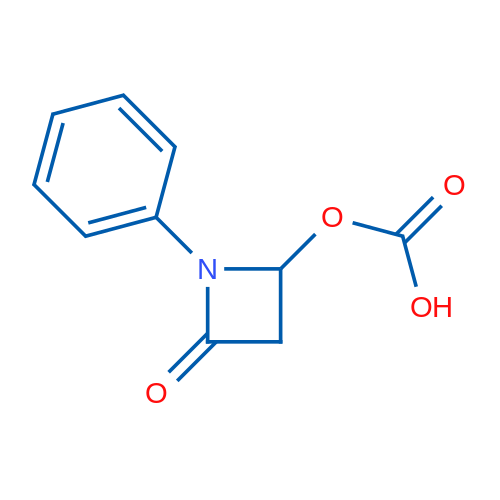 4-Oxo-1-phenylazetidin-2-yl hydrogen carbonate 1g