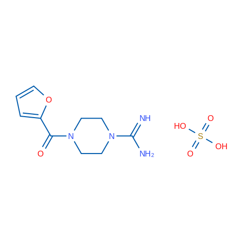 4-(Furan-2-carbonyl)piperazine-1-carboximidamide sulfate 1g