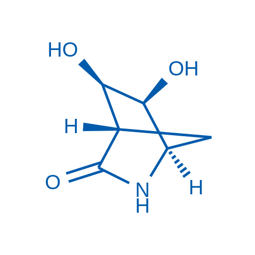rel-(1R,4S,5R,6S)-5,6-Dihydroxy-2-azabicyclo[2.2.1]heptan-3-one 50mg