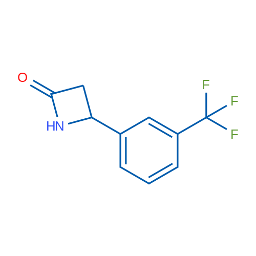 4-[3-(Trifluoromethyl)phenyl]-2-azetidinone 1g