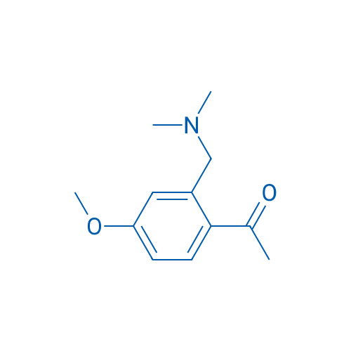 1-(2-((Dimethylamino)methyl)-4-methoxyphenyl)ethanone 250mg