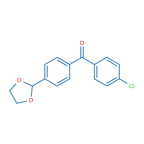 4-Chloro-4'-(1,3-dioxolan-2-yl)benzophenone 1g
