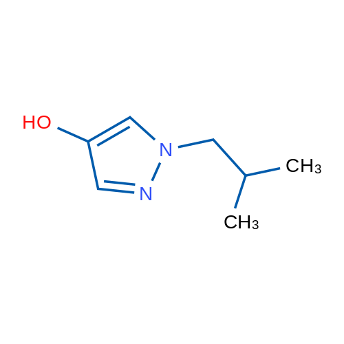 1-(2-Methylpropyl)-1H-pyrazol-4-ol 5g