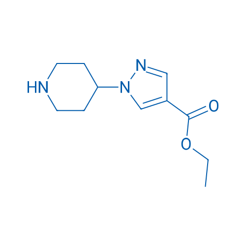 Ethyl 1-(piperidin-4-yl)-1H-pyrazole-4-carboxylate 1g