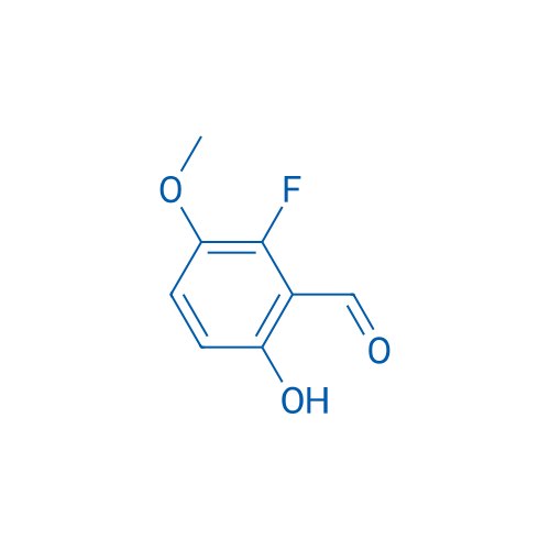 2-Fluoro-6-hydroxy-3-methoxybenzaldehyde 250mg