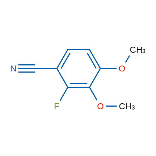2-Fluoro-3,4-dimethoxybenzonitrile 1g