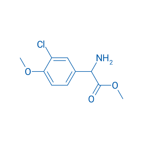 Methyl 2-amino-2-(3-chloro-4-methoxyphenyl)acetate 1g