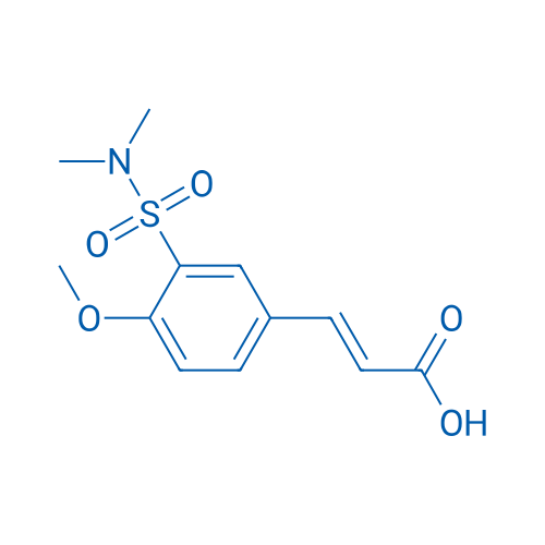 3-[3-(Dimethylsulfamoyl)-4-methoxyphenyl]prop-2-enoic acid 1g
